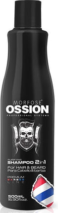 Shampoo 2in1 voor baard en haar 500 ml