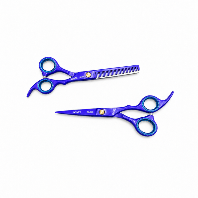 Novex Kappersschaar Set 6 Inch – Blauw