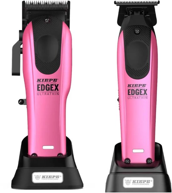 Kiepe EdgeX Ultrathin Combo Set Pink- Tondeuse en Trimmer Set - Draadloos - Zero-Gap - 0,1 mm
