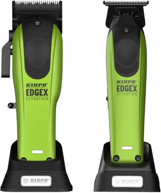 Kiepe EdgeX Ultrathin Combo Set Groen - Tondeuse en Trimmer Set - Draadloos - Zero-Gap - 0,1 mm