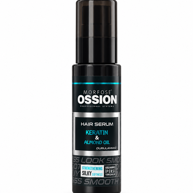 Morfose Hair Serum - 75 ml - Almond oil - Keratin - Silky Softness