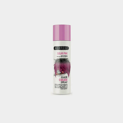 Morfose Hair Color Spray – Sugar Pink (150 ml)