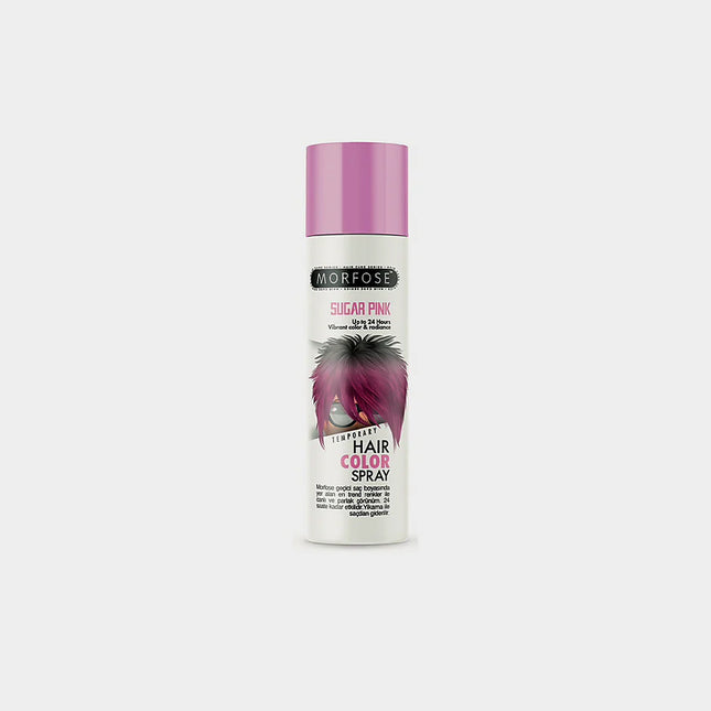 Morfose Hair Color Spray – Sugar Pink (150 ml)