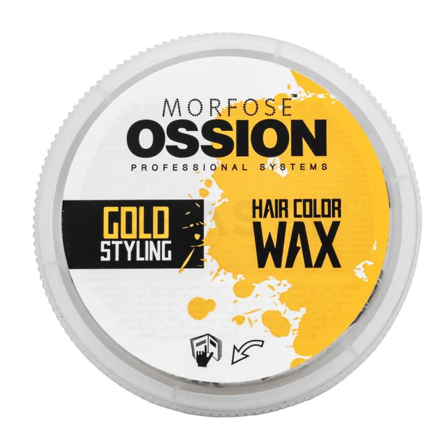 Morfoser Ossion Gold Styling Hair Colour Wax 100 ml