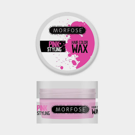 Morfose Ossion Pink Styling Hair Colour Wax 100 ml