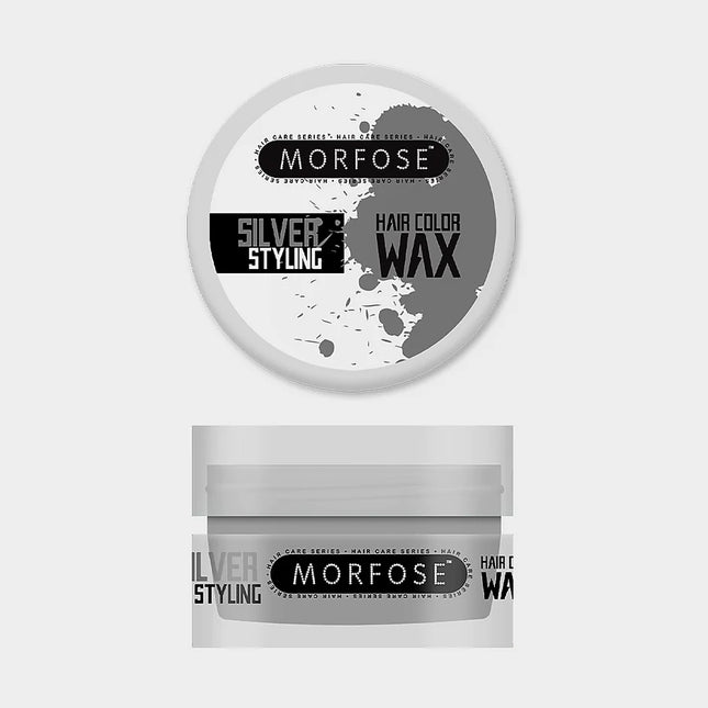 Morfose Ossion Silver Styling Hair Colour Wax 100 ml