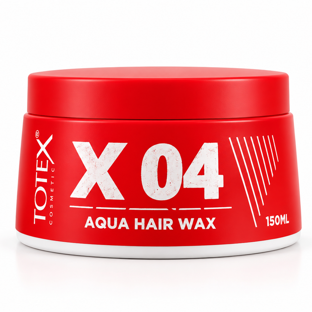 Totex X04 Aqua Hair Wax Rood 150 ml