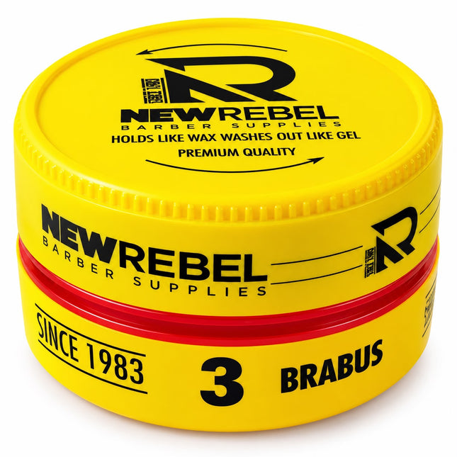 New Rebel Brabus 3 Geel – Professioneel Haarstylingproduct