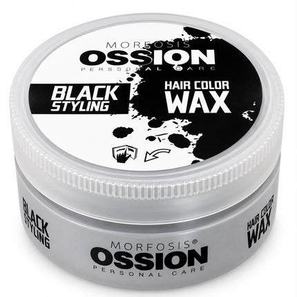 Morfose Ossion Black Styling Hair Color Wax – Zwarte Kleurwax