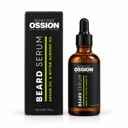 Morfose Ossion Beard Serum – Argan Oil & Bitter Almond Oil – 50 ml