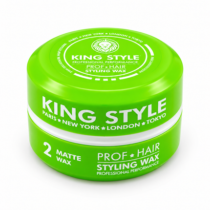 King Style 2 Matte Wax – Professional Hair Styling Wax
