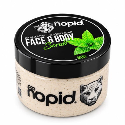 Rapid Face & Body Scrub Mint – Verfrissende Gezichts- & Lichaamsscrub