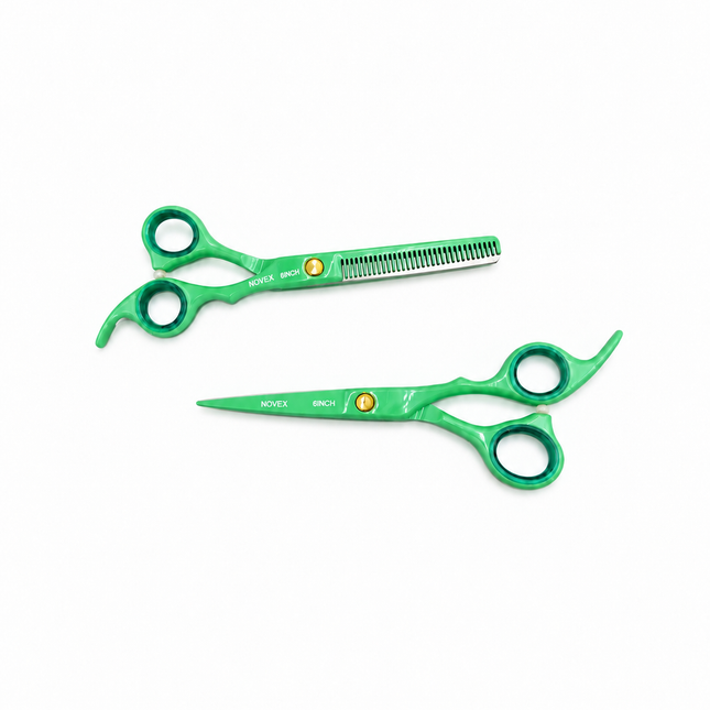 Novex Kappersschaar Set 6 Inch – Groen