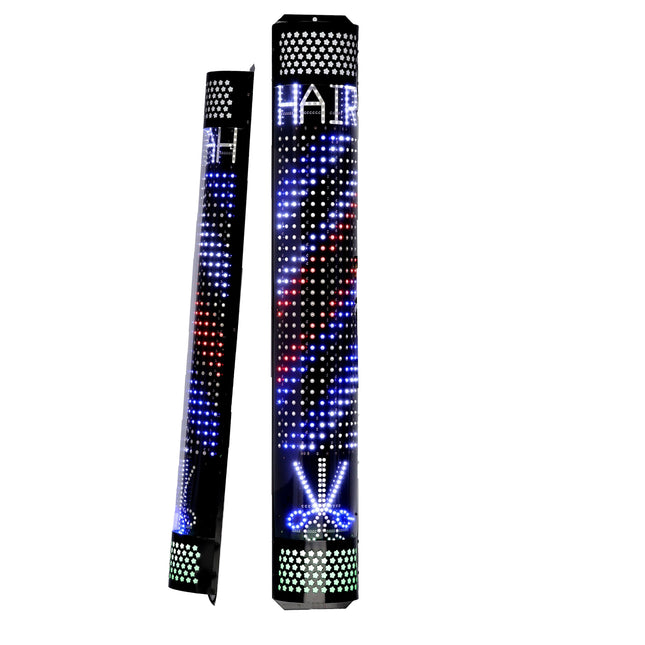 Barberpool lamp led reclamebord salon 90 cm