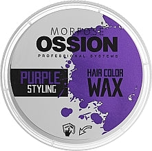 Morfose Ossion Purple Styling Hair Colour Wax 100 ml