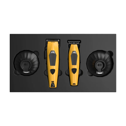 JRL Diamante x Onyx Barber Pro Zwart & Geel Master Kit - 4-Delige
