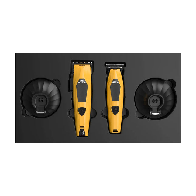 JRL Diamante x Onyx Barber Pro Zwart & Geel Master Kit - 4-Delige