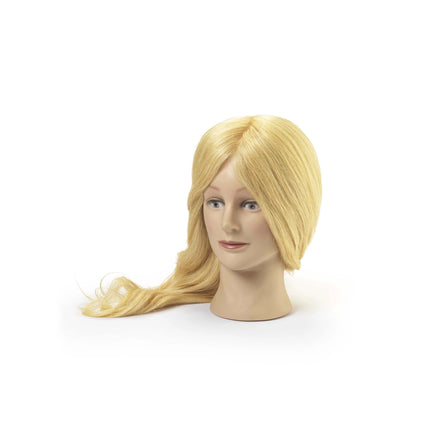 Practice head Rachel 100% real hair blond 45/50 cm Practice head Rachel 100% real hair blond 45/50 cm Thumbnail Thumbnail Practice head Rachel 100% real hair blond 45/50 cm